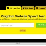 Pingdom Website Speed Test サイトのスピードテスト
